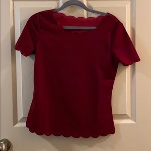 Maroon Top